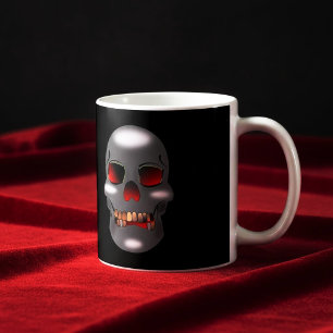 Grinning skull Mug