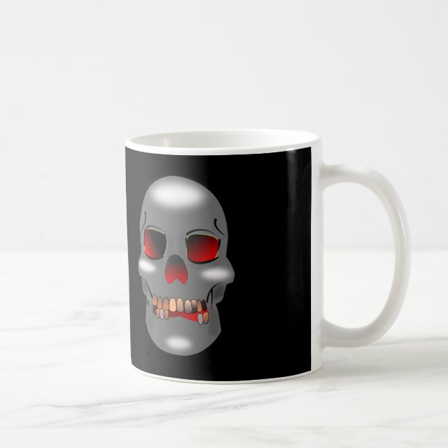 Grinning skull Mug (Right)