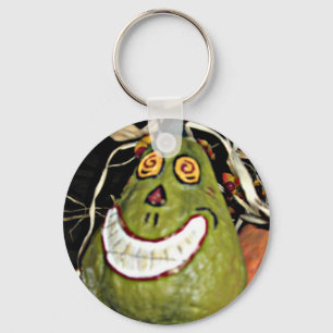 Grinning Squash Key Ring