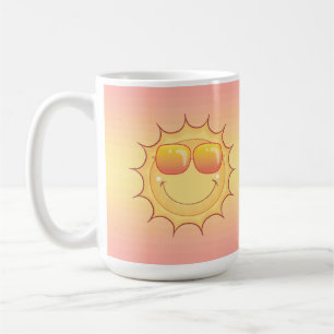 Grinning Sun Coffee Mug