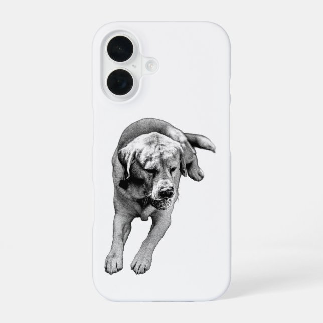 Grip & Calm – Frontal Study iPhone 16 Case (Back)