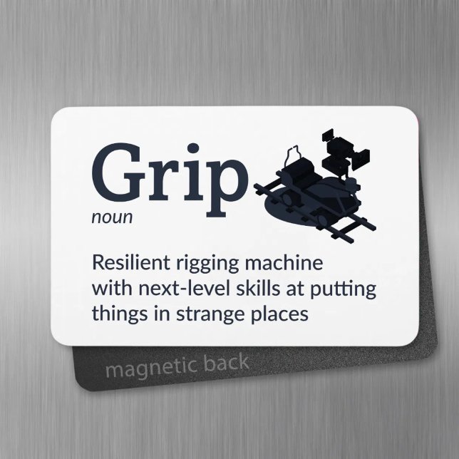 Grip Definition - Set Life 4" x 6" Flex Magnet (Creator Uploaded)