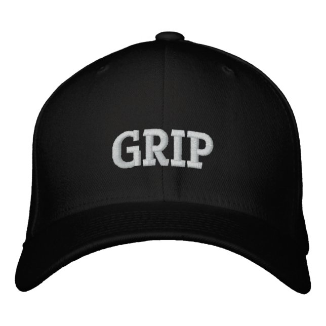 GRIP EMBROIDERED HAT (Front)