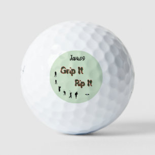 Grip It - Rip It - Customisable Golf Balls