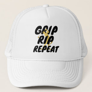 Grip Rip Repeat Grip It And Rip It Golf Trucker Hat