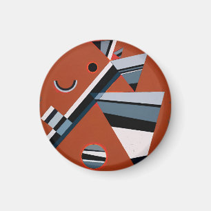 Gris by Kandinsky Abstract Painting Modern Art Magnet