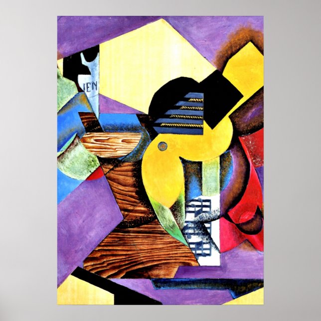 Gris - Guitar, 1913 Poster (Front)