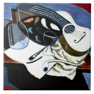 Gris - Painter's Table Ceramic Tile