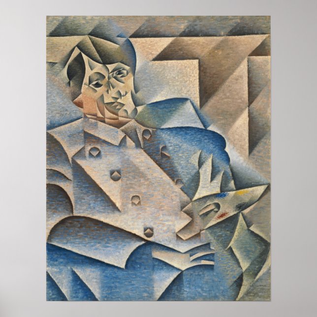 Gris - Portrait Of Pablo 1912 Poster (Front)