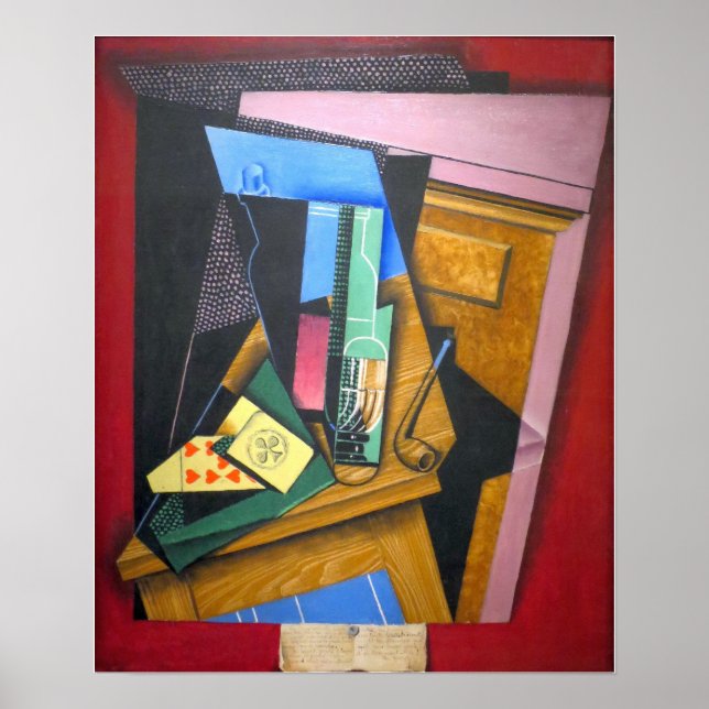 Gris - Still Life With A Poem Poster (Front)