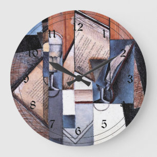 Gris - The Book Large Clock