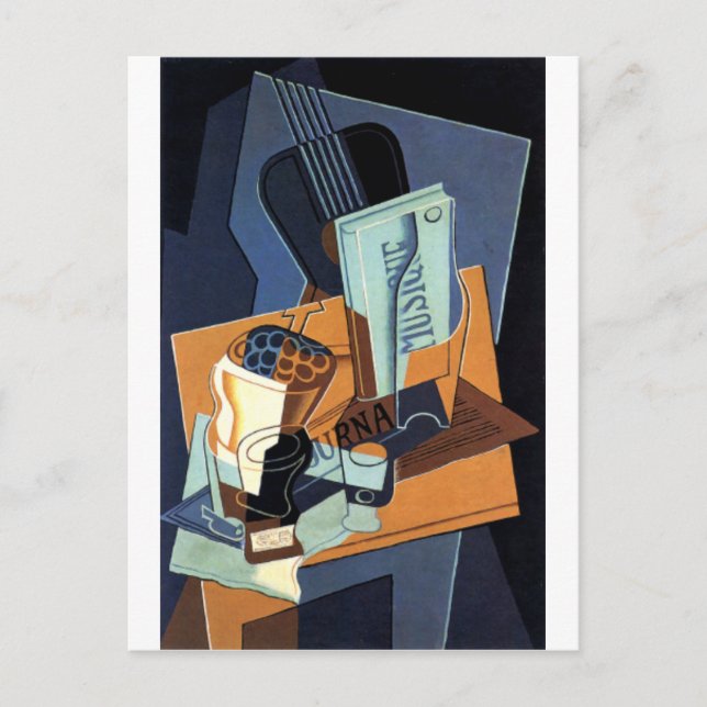 Gris - The Book of Music Postcard (Front)