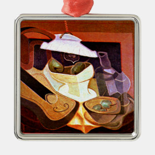 Gris — The Electric Light, famous painting Metal Ornament