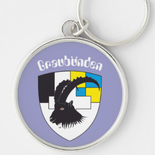 Grischun Svizra Schlüsselanhänger Key Ring