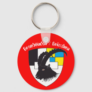 Grischun Svizra Schlüsselanhänger Key Ring
