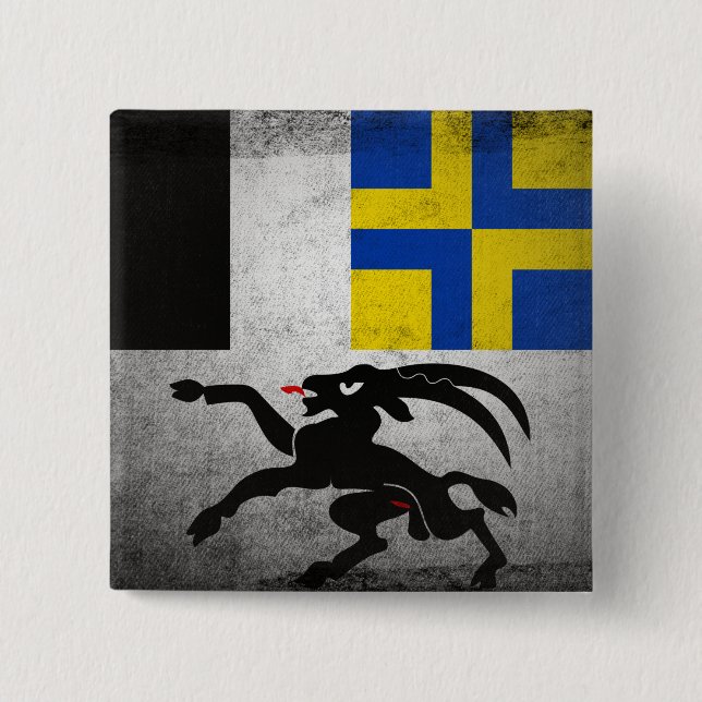 Grisons 15 Cm Square Badge (Front)