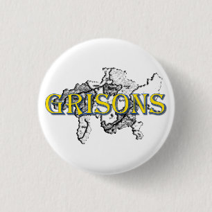 Grisons 3 Cm Round Badge