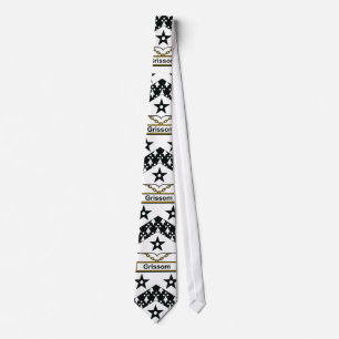 Grissom Family Crest Tie