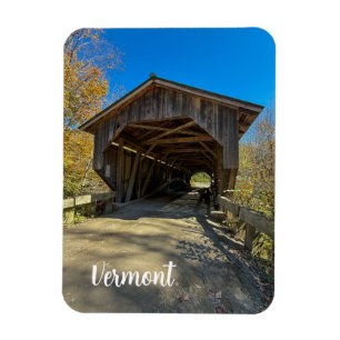 Grist Mill bridge in Vermont Magnet