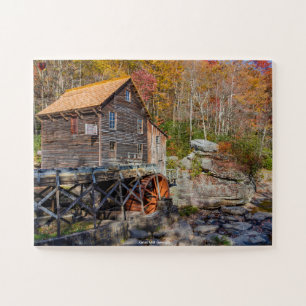Grist Mill Georgia. Jigsaw Puzzle