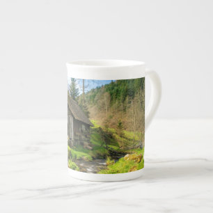 Grist Mill in the Black Forest Bone China Mug