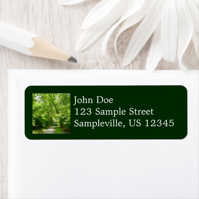 Grist Mill Trail I Return Address Label (Insitu)