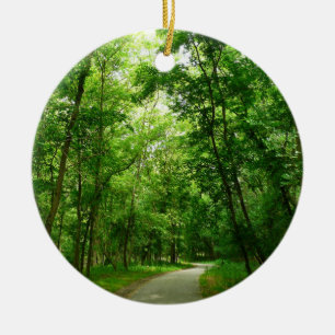 Grist Mill Trail II Ceramic Tree Decoration
