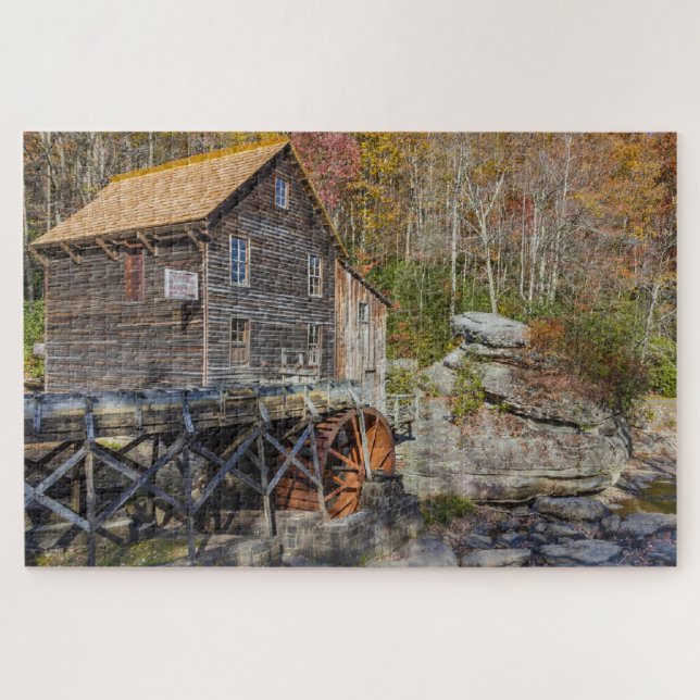 Grist Mills Virginia Jigsaw Puzzle (Horizontal)