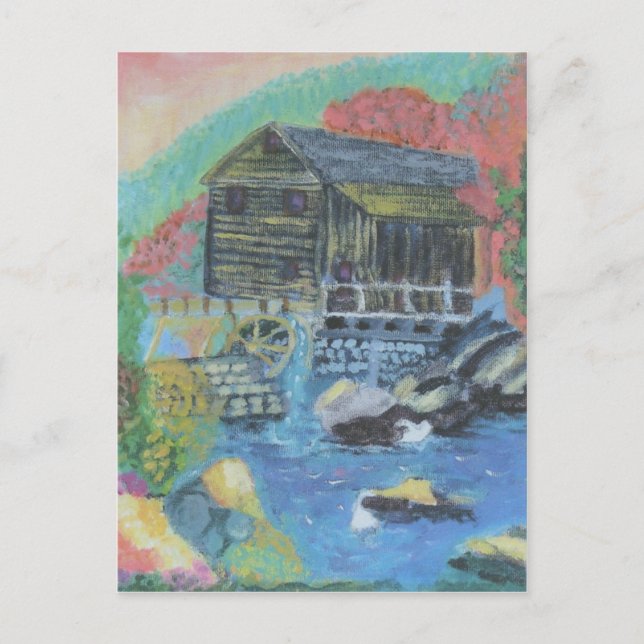 Gristmill Postcard (Front)