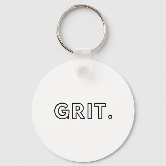 Grit Key Ring (Front)