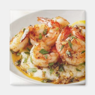 Grits & Shrimp Magnet