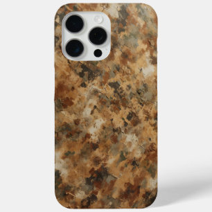 Gritty Desert, textured camo, rugged design iPhone 15 Pro Max Case
