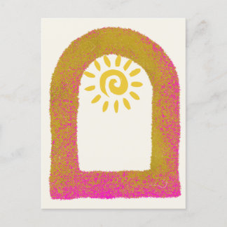 Gritty Holed Postcard