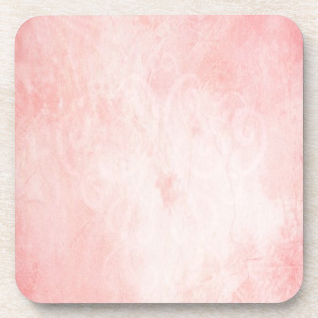 Gritty Pink Coaster (Front)