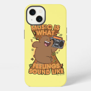 Grizz - Music is What Feelings Sound Like iPhone 13 Case