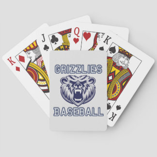 Grizzlies Baseball Playing Cards