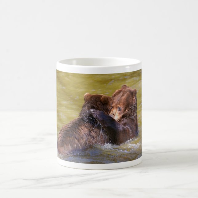 Grizzlies in the water coffee mug (Center)