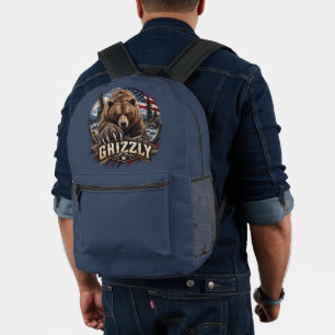 Grizzly – American Wild Printed Backpack