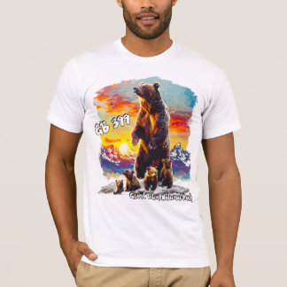 Grizzly Bear 399 4 Cubs Grand Teton National Park T-Shirt