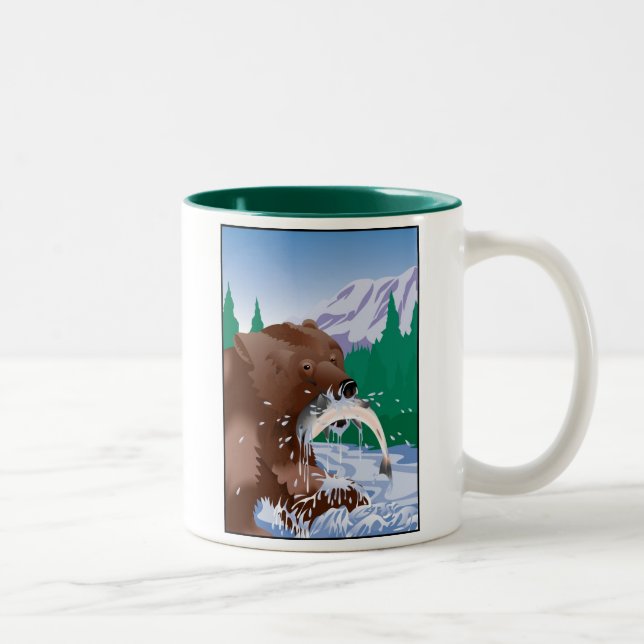 Grizzly Bear, Alaska Mug (Right)