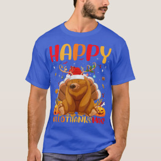 Grizzly Bear Animal Lover Happy Grizzly Bear Hello T-Shirt