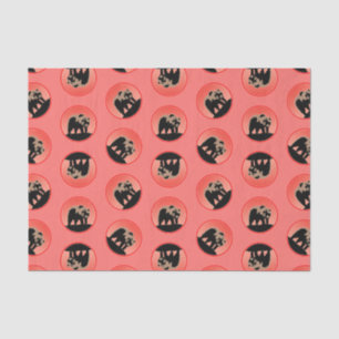 Grizzly Bear at Sunset - Original Wildlife Art Tissue Paper
