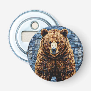 Grizzly bear bottle opener