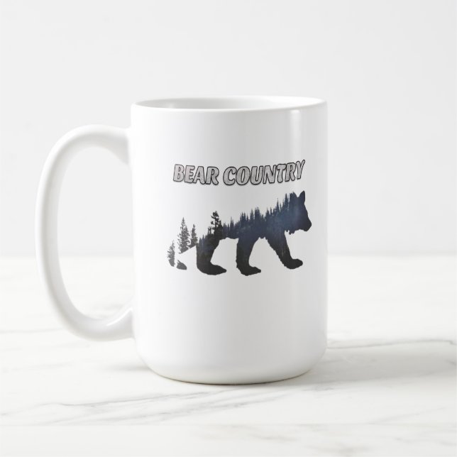 Grizzly Bear Coffee Mug (Left)