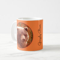 Grizzly Bear Cub in Fireweed Painting Wildlife Art