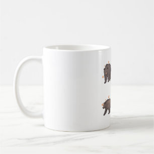Grizzly bear Delight � Cute Animal Art Coffee Mug