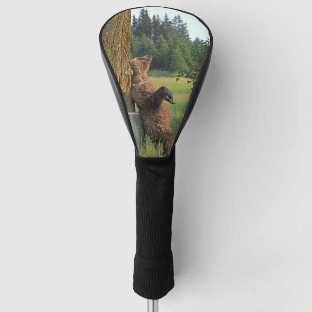 Grizzly bear Golf Head Cover (Front)