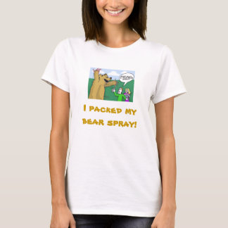 Grizzly Bear, I packed my bear spray! T-Shirt