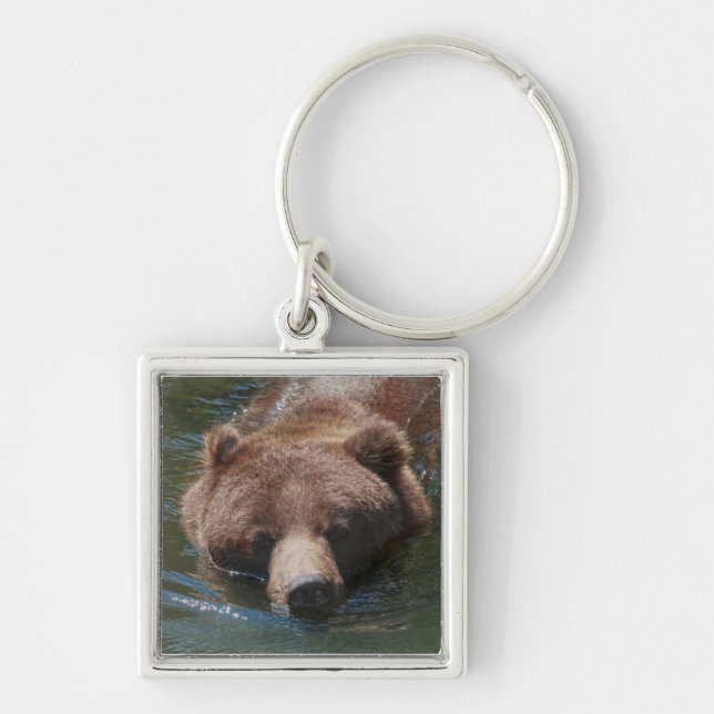 Grizzly Bear Key Ring (Front)