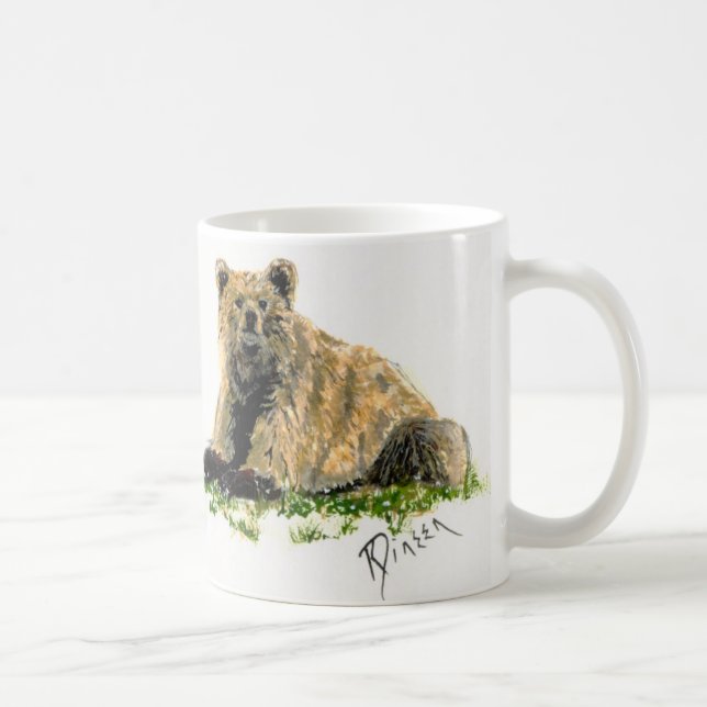 Grizzly Bear Mug (Right)